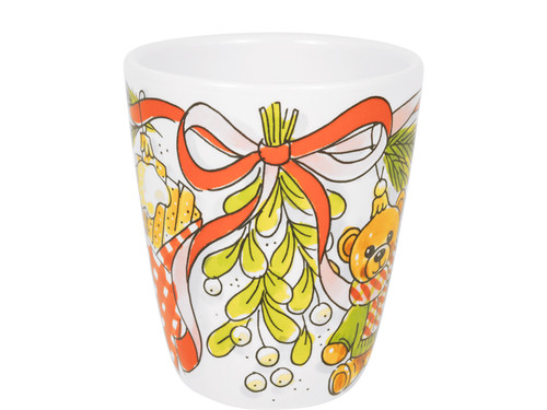 Beker 0,35l Kerst Bijenkorf Bob de Beer - Blond Amsterdam - 2