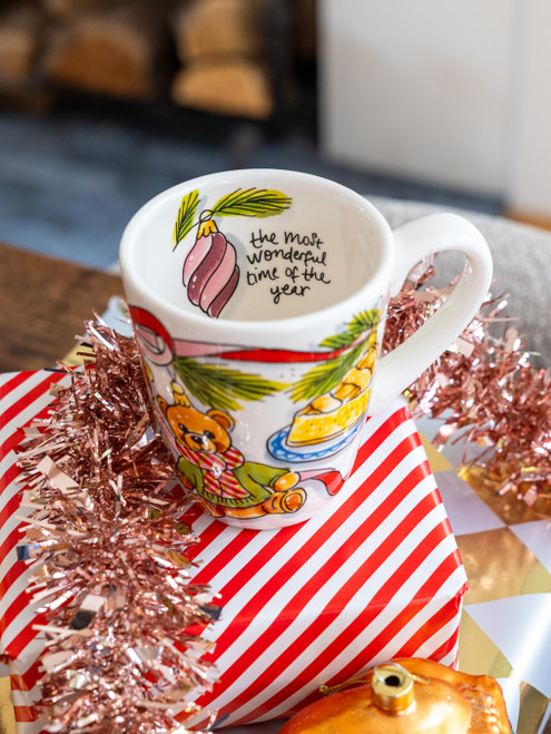 Custom: Beker 0,35l Kerst Bijenkorf Bob de Beer