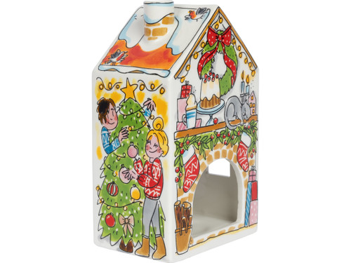 Lichthuisje 19cm Kerst Kersthuis - Blond Amsterdam - 1