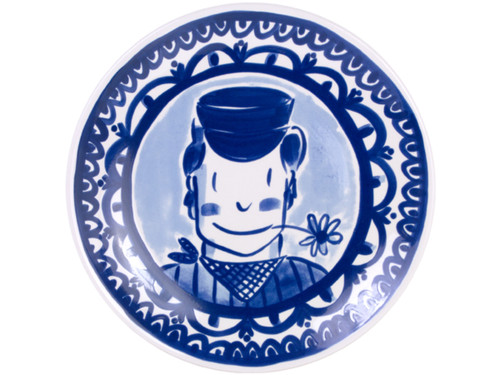 Dinerbord ø26cm Jongen – Blond Amsterdam
