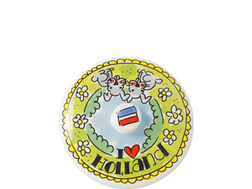 Deksel voorraadpot I love Holland – Blond Amsterdam
