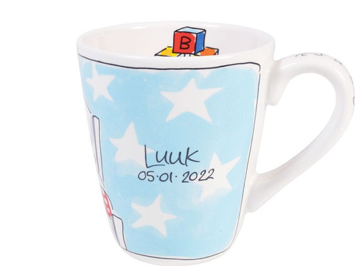 Custom: Beker It's a baby boy 0,35L