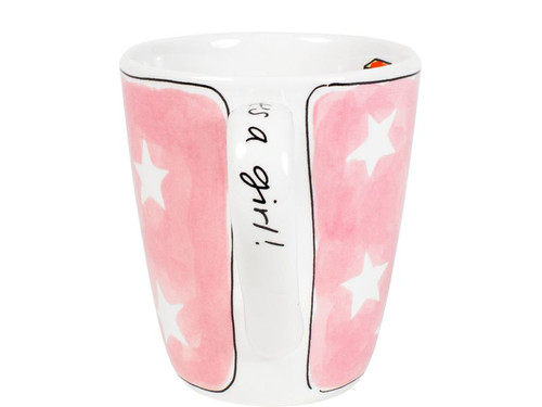 Custom: Beker It's a baby girl 0,35L