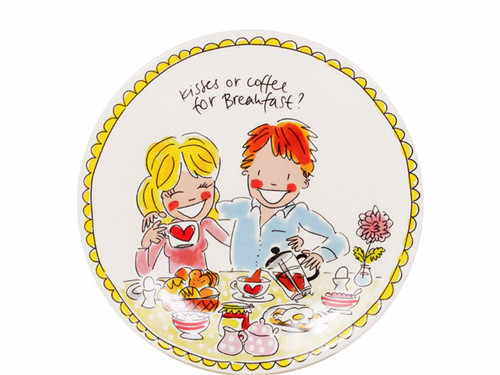 Custom: Bord 22cm Love – Blond Amsterdam