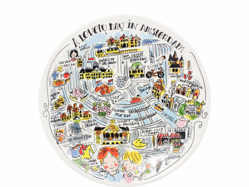 Ontbijtbord ø22cm Amsterdam – Blond Amsterdam