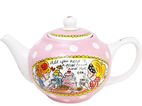 Theepot Rond 1.5L Stip