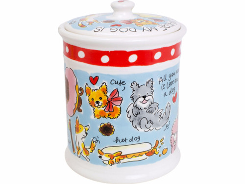 Voorraadpot 22.5cm Dier Home is where my dog is - Blond Amsterdam - 3