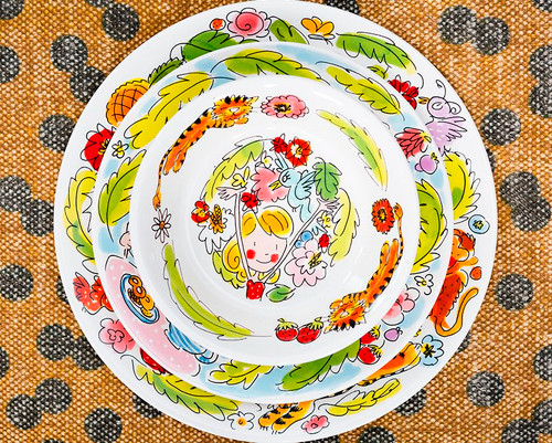 Custom: Kom ø16,5cm Tiger Paradise