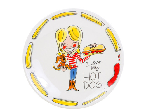 Ontbijtbord ø22cm Hot Dog