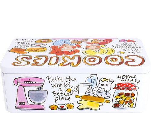 Blik klein langwerpig 20cm Cookies - Blond Amsterdam - 3