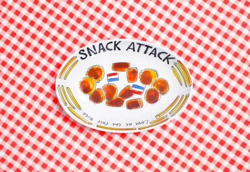 Ovale schaal ø28,5cm Snack - Blond Amsterdam - 3