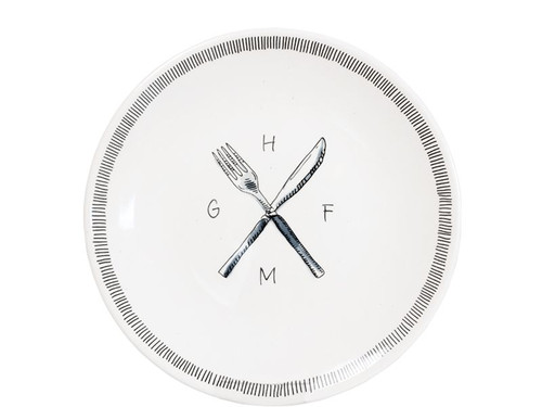 Ontbijtbord ø22 cm Fork & Knife - Blond Amsterdam - 3