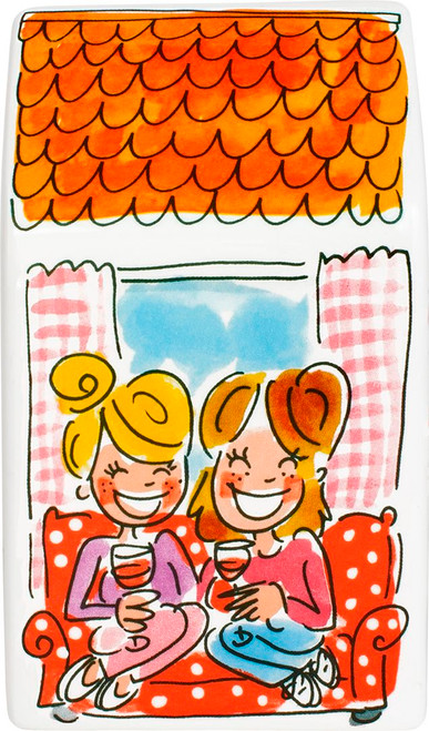 Spaarpot rechthoek Huisje