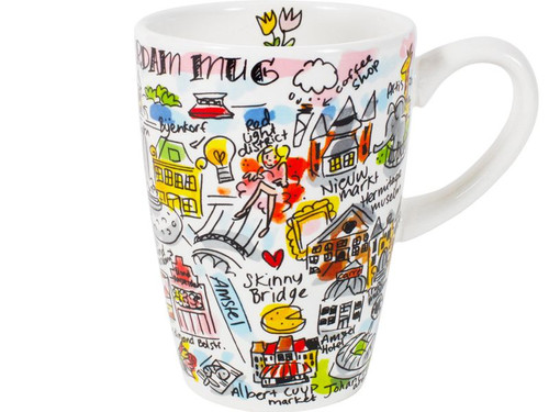 Custom: XL Beker Amsterdam 0,5L – Blond Amsterdam