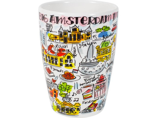 Custom: XL Beker Amsterdam 0,5L
