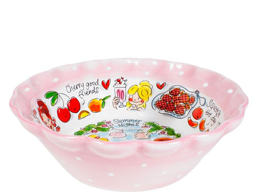 Roze Fruit Schaal ø23,5cm - Blond Amsterdam - 2
