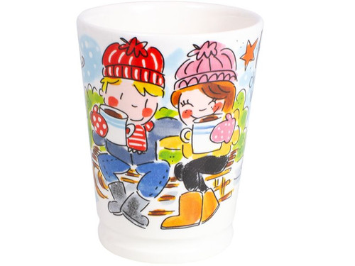 Set Hot Season XL Beker + Petit Four (Blauw) - Blond Amsterdam - 4