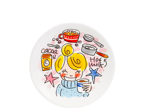 Set Hot Chocolate XL Beker + Petit Four (roze) - Blond Amsterdam - 7