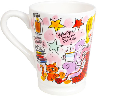 Set Hot Chocolate XL Beker + Petit Four (roze) - Blond Amsterdam - 5