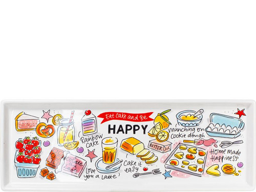 Cakeschaal Happy