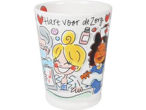 Custom: XL Beker Hart voor de Zorg