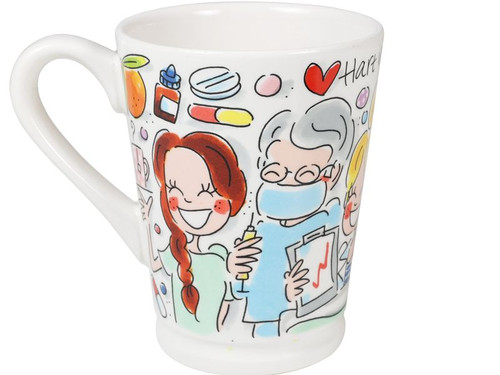 Custom: XL Beker Hart voor de Zorg