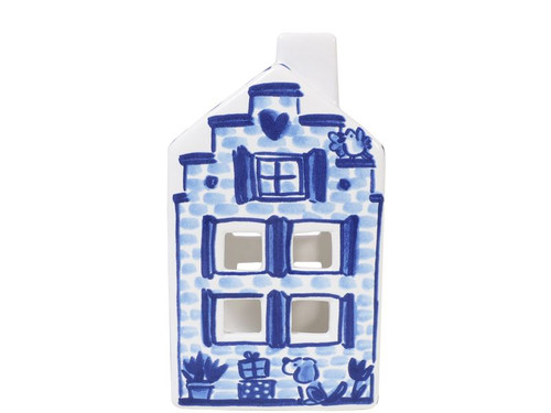 Theelicht huisje Delfts Blond