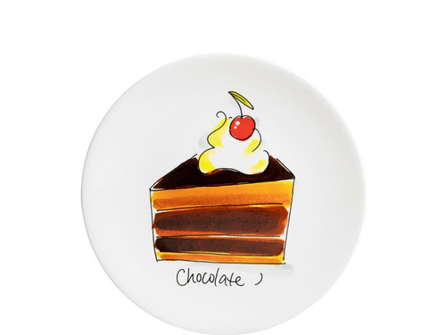 Custom: Taartbord Chocolate – Blond Amsterdam