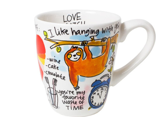 Set van 3D beker Hart en beker Hartjes LOVE - Blond Amsterdam - 2