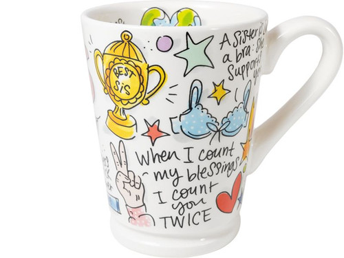 Custom: XL Beker Sister – Blond Amsterdam