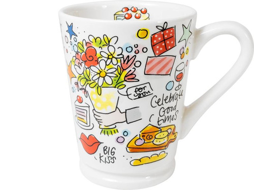 Custom: XL Beker Forever Young – Blond Amsterdam