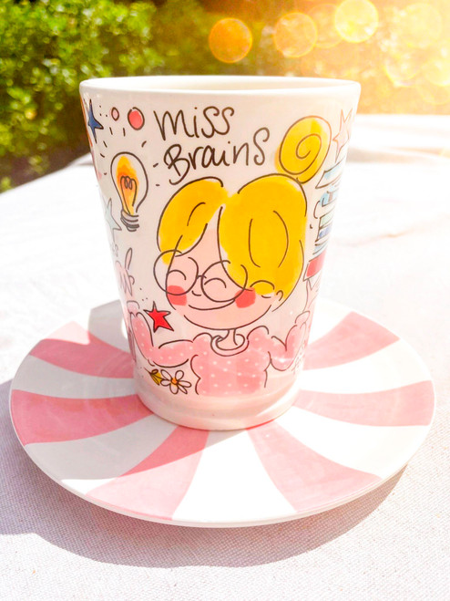 Custom: XL Beker Miss Brains