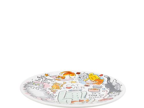 Bord 22cm Dier Catlover