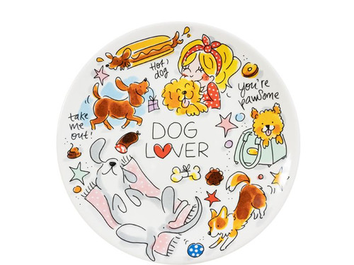 Bord 22cm Dier Doglover – Blond Amsterdam