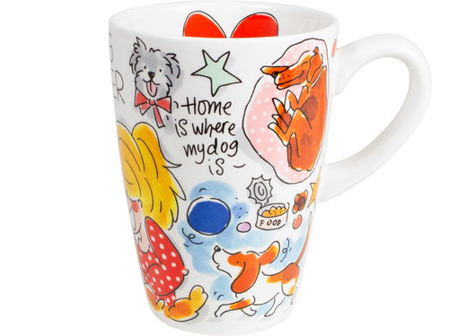 Custom: XL Beker 0.5l Dier Doglover – Blond Amsterdam