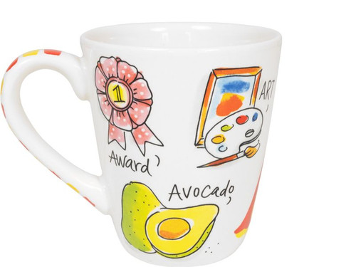 Beker Love Letter A  0,35L