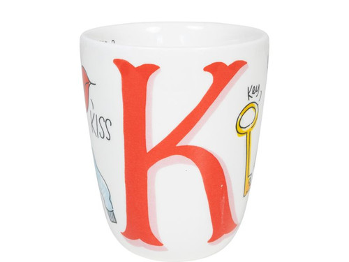 Beker Love Letter K 0,35L – Blond Amsterdam