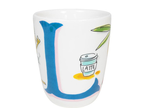 Custom: Beker Love Letter L 0,35L – Blond Amsterdam