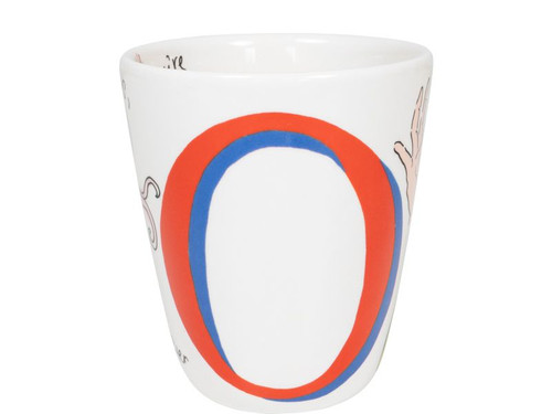 Beker Love Letter O 0,35L – Blond Amsterdam