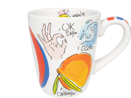 Beker Love Letter O 0,35L - Blond Amsterdam - 2