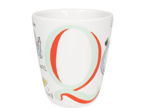 Custom: Beker Love Letter Q 0,35L – Blond Amsterdam