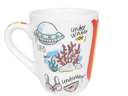 Beker Love Letter U 0,35L