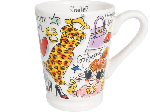 XL Beker Fashion Girl – Blond Amsterdam