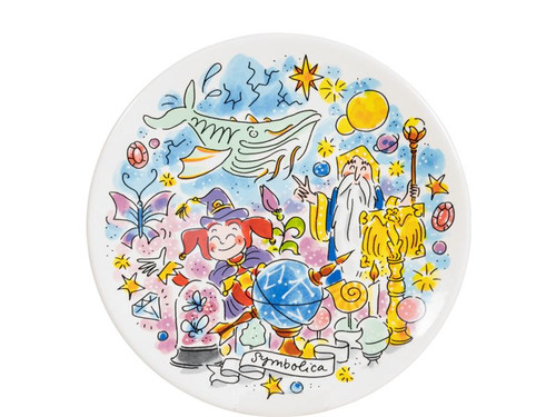 Ontbijtbord ø22cm Symbolica – Blond Amsterdam