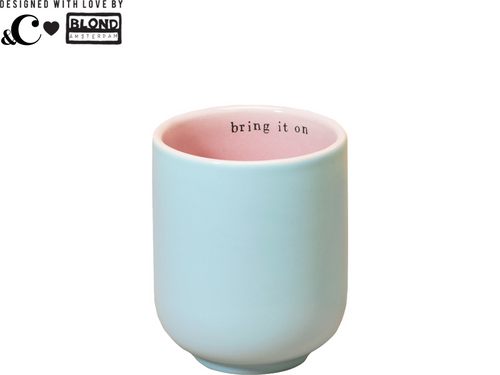 Lichtblauw kopje zonder oor - Bring it on | 500007 | officiële webshop van Blond Amsterdam