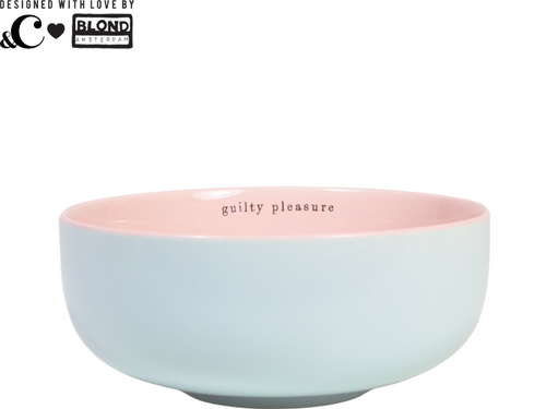 Blauwe kom - Guilty pleasure