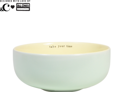 Groene kom - Take your time