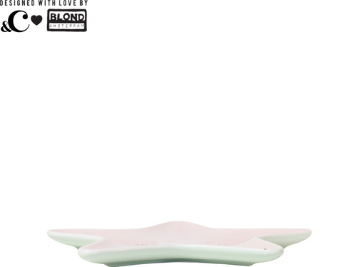 Roze sterrenbordje - do all things with love