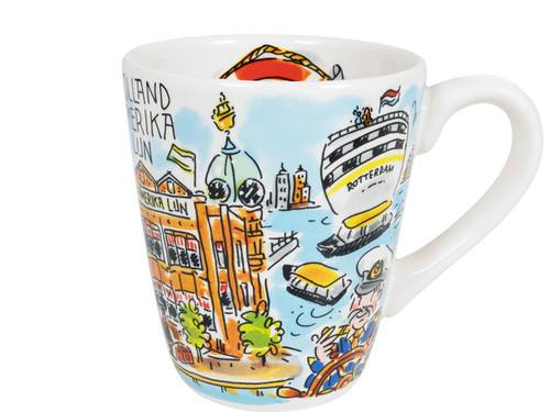 Beker 0.35L Holland Amerika Lijn | Collecties | Officiële webshop van Blond Amsterdam