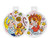 Nieuw - set van 6 kersthangers - Blond Amsterdam - 4
